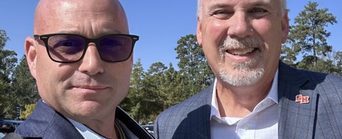 The Obstacle Is The Way Chris Grollnek, active shooter expert with Major General David Glaser Chief Strategy Officer Sam Houston State University, Huntsville Texas